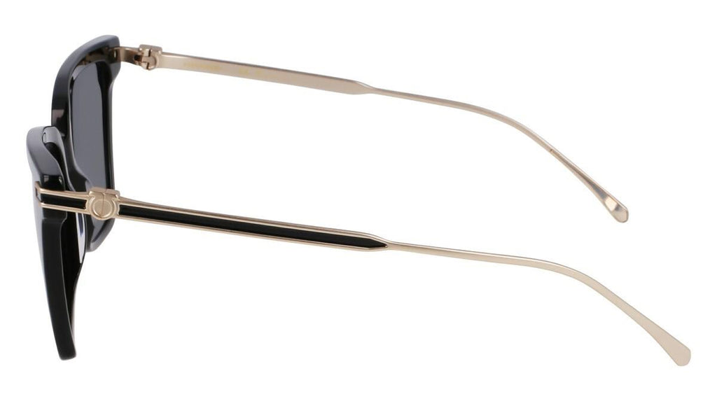 Salvatore Ferragamo Sun - Black & Metal