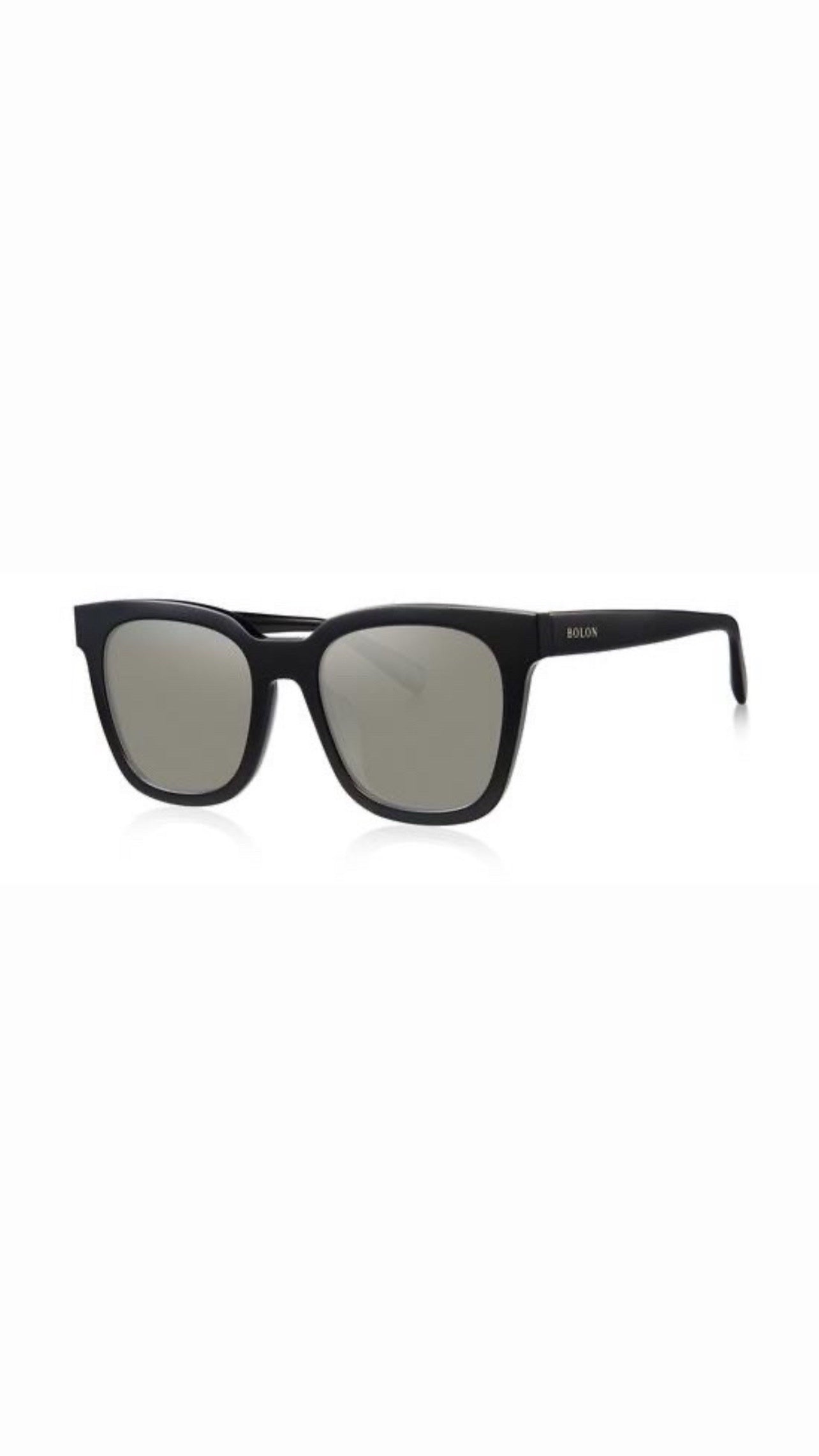 Bolon Square Sun - Black & Silver Mirror
