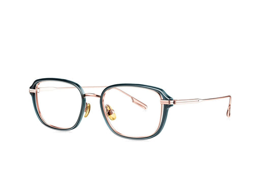 Bolon Square Read - Green & Rose Gold