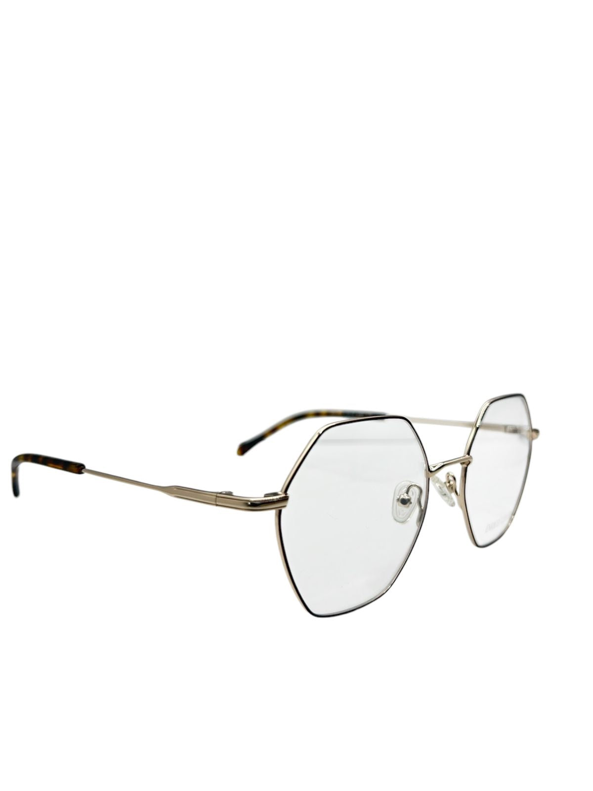 Enrico Coveri Hexagonal Read - Silver & Tortoise