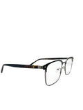 Enrico Coveri Square Read - Tortoise & Silver