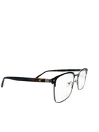 Enrico Coveri Square Read - Tortoise & Silver