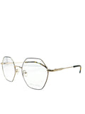 Enrico Coveri Hexagonal Read - Silver & Tortoise