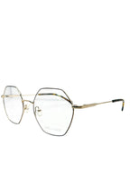 Enrico Coveri Hexagonal Read - Silver & Tortoise