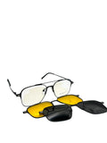 Quality Aviator Clip On - Black