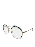 Enrico Coveri Octagonal Read - Tortoise & Silver