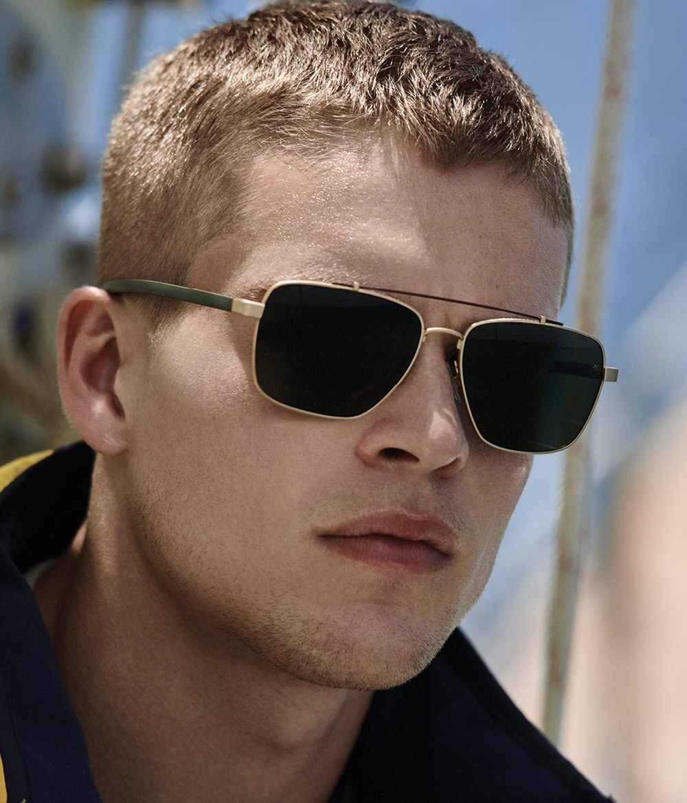 Nautica Sun - Matte Antique Gold; Polarized Lens