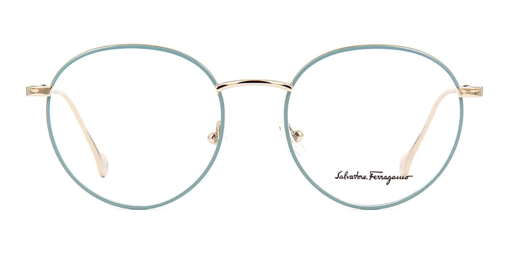 Salvatore Ferragamo Read - Gold & Turquoise