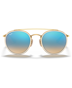 Ray Ban Double Bridge Sun - Blue Mirror