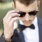 Ray Ban ClubMaster Sun - Tortoise & Gold