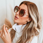 Salvatore Ferragamo Sun - Tortoise & Gold