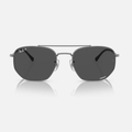Ray Ban Aviator Chromance Sun - Grey