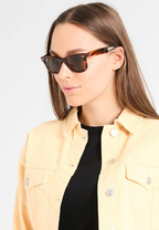 Ray Ban Wayfarer Polished Sun - Striped Havana