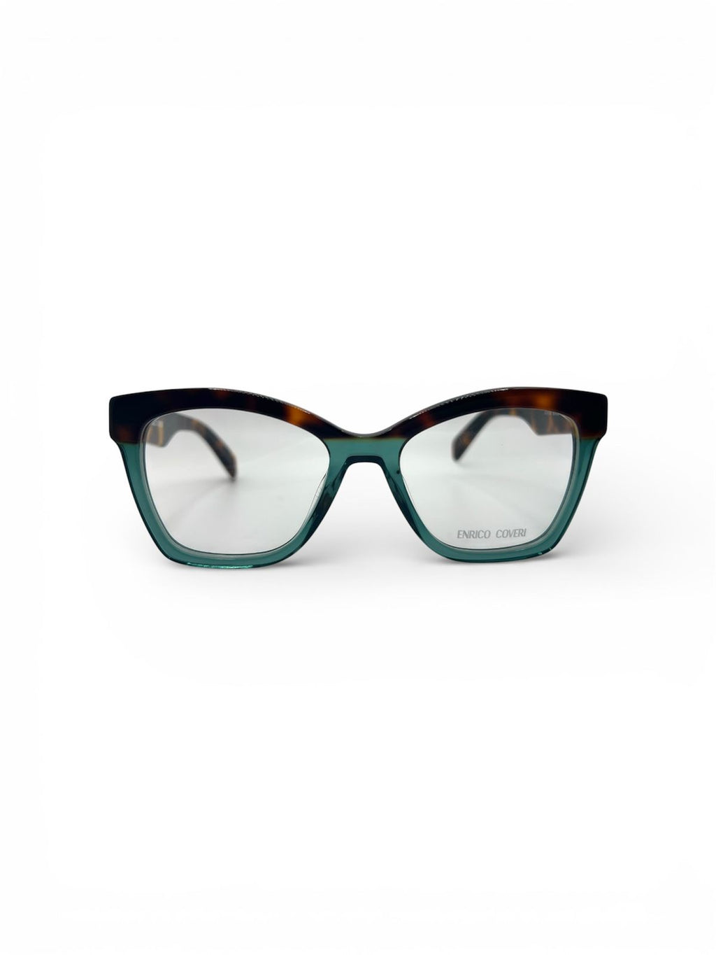 Enrico Coveri Kat Read - Green & Tortoise