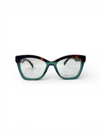 Enrico Coveri Kat Read - Green & Tortoise