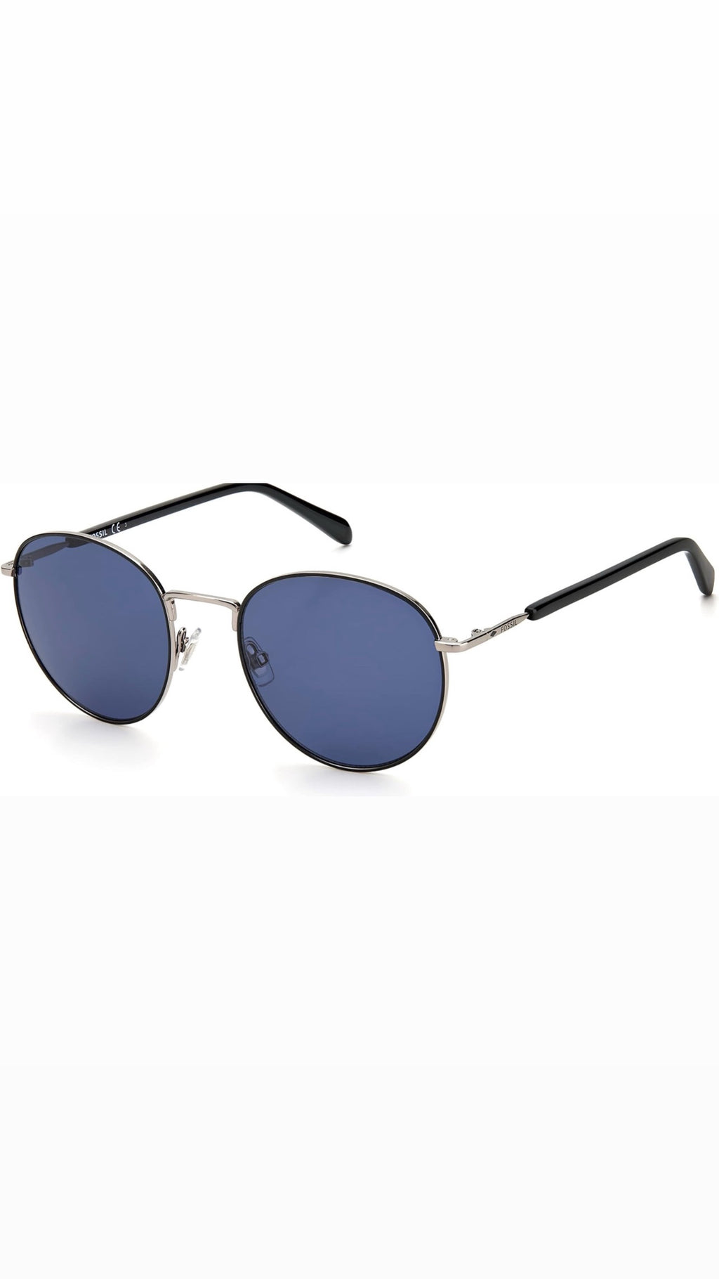 Fossil Round Sun - Blue & Black
