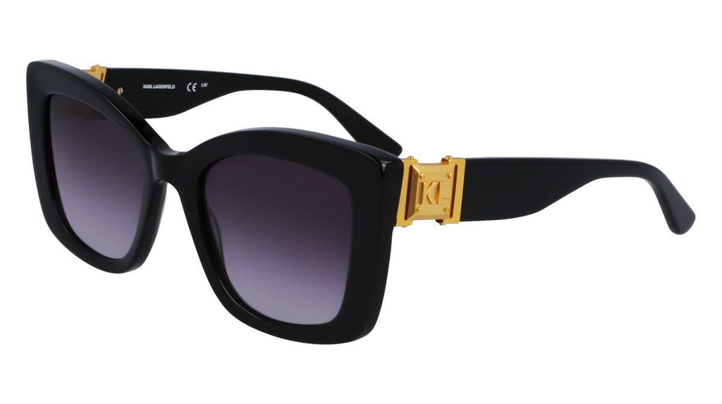 Karl Lagerfeld Kat Sun - Black & Gold