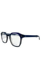 Enrico Coveri Hexagonal Read - Blue & Silver