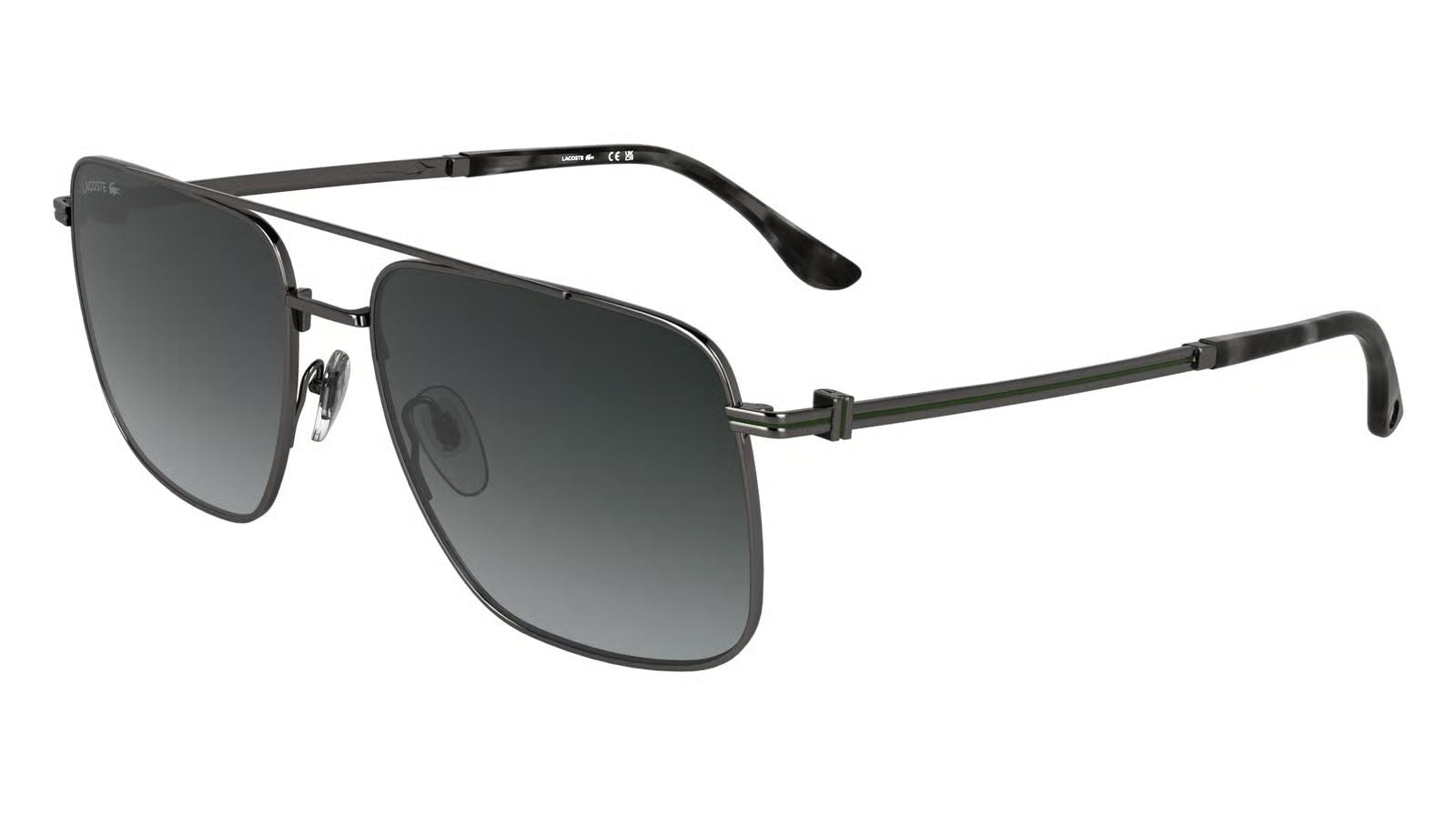 Lacoste Aviator Sun - Dark Grey Metal