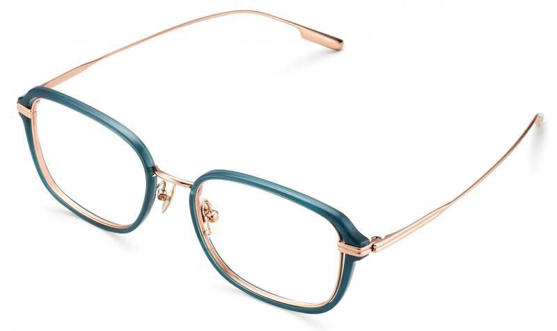 Bolon Square Read - Green & Rose Gold