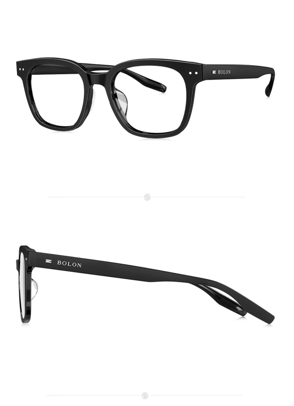 Bolon Square Read - Black
