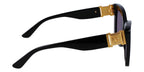 Karl Lagerfeld Kat Sun - Black & Gold