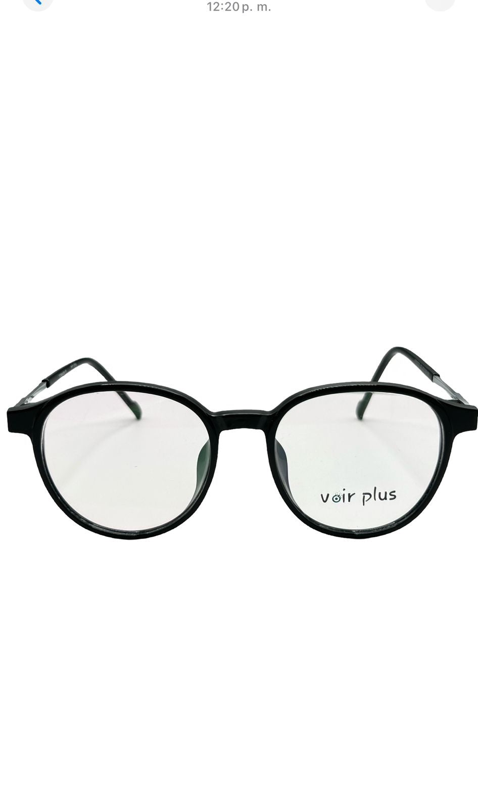 Voir Plus Round - Black