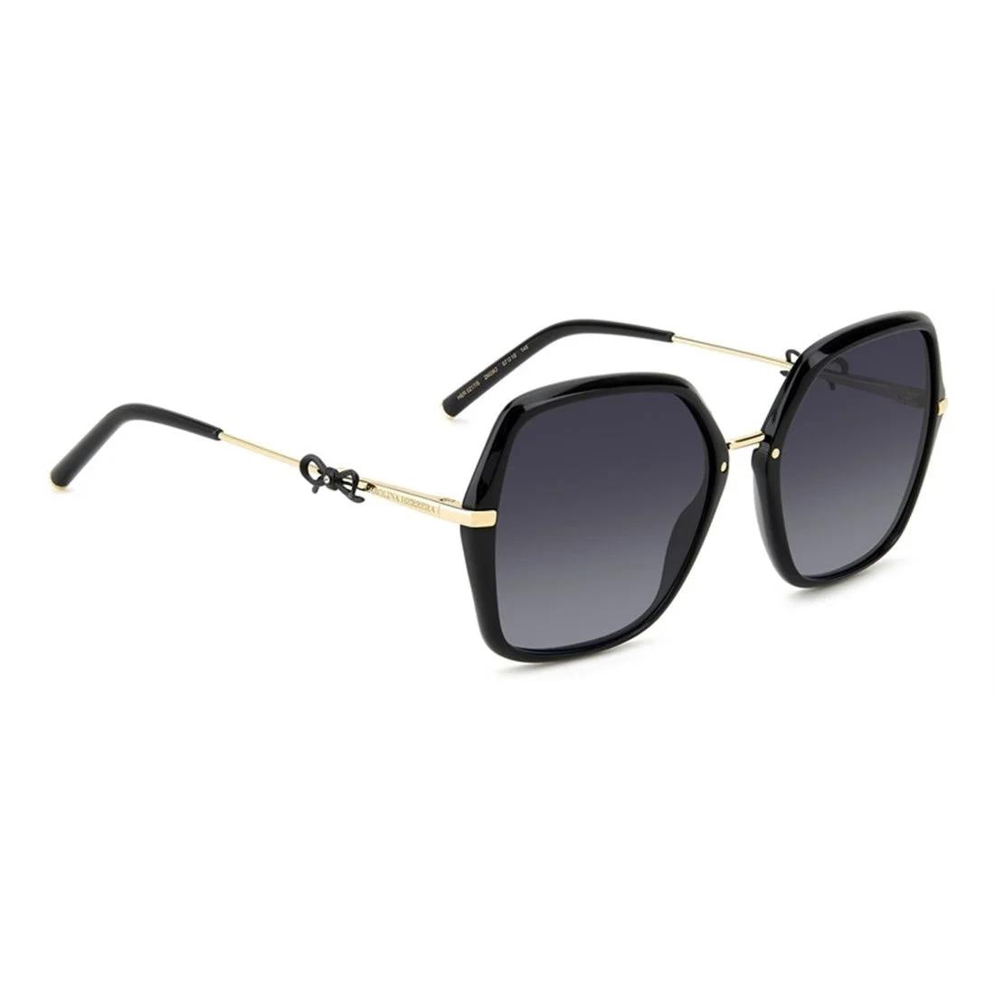 Carolina Herrera Oversize Sun - Black & Gold