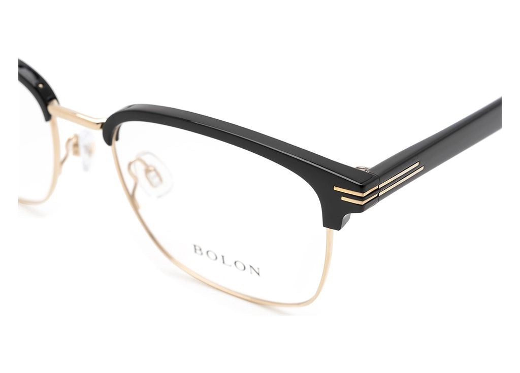 Bolon Square Read - Black & Gold