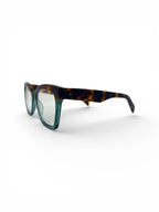 Enrico Coveri Kat Read - Green & Tortoise