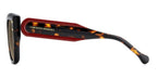 Carolina Herrera Kat Sun - Tortoise & Red