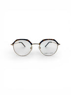 Enrico Coveri Hexagonal Read - Tortoise & Gold