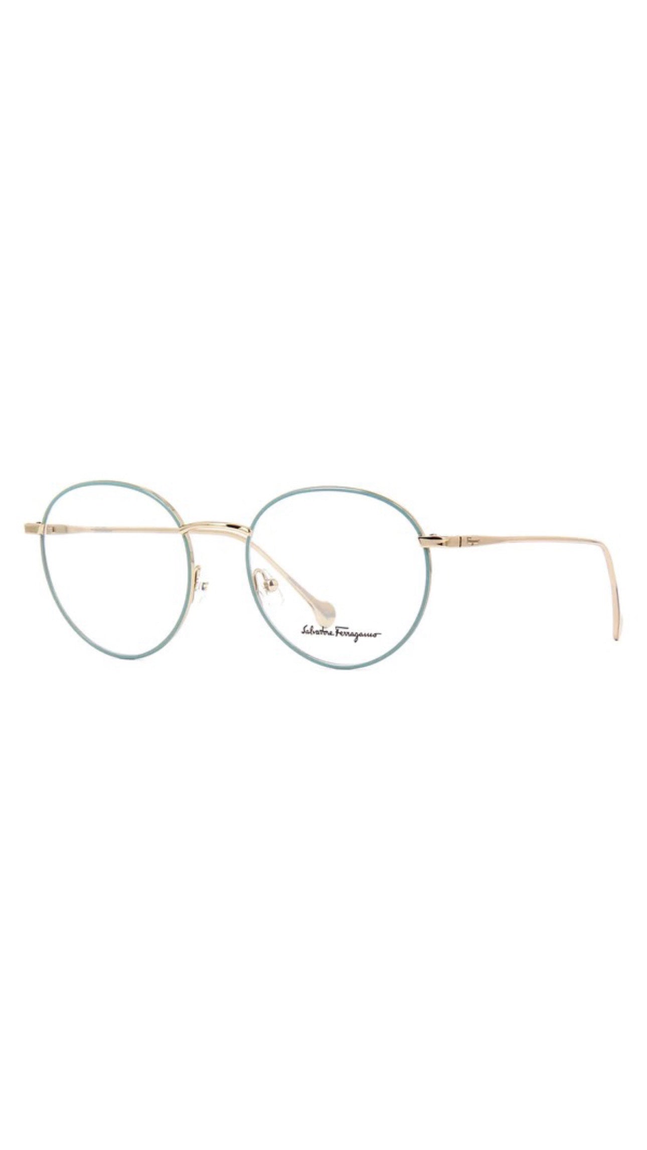 Salvatore Ferragamo Read - Gold & Turquoise