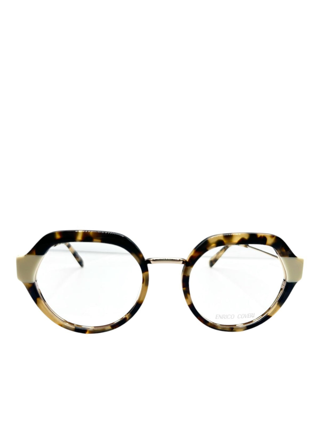 Enrico Coveri Round Read - Tortoise