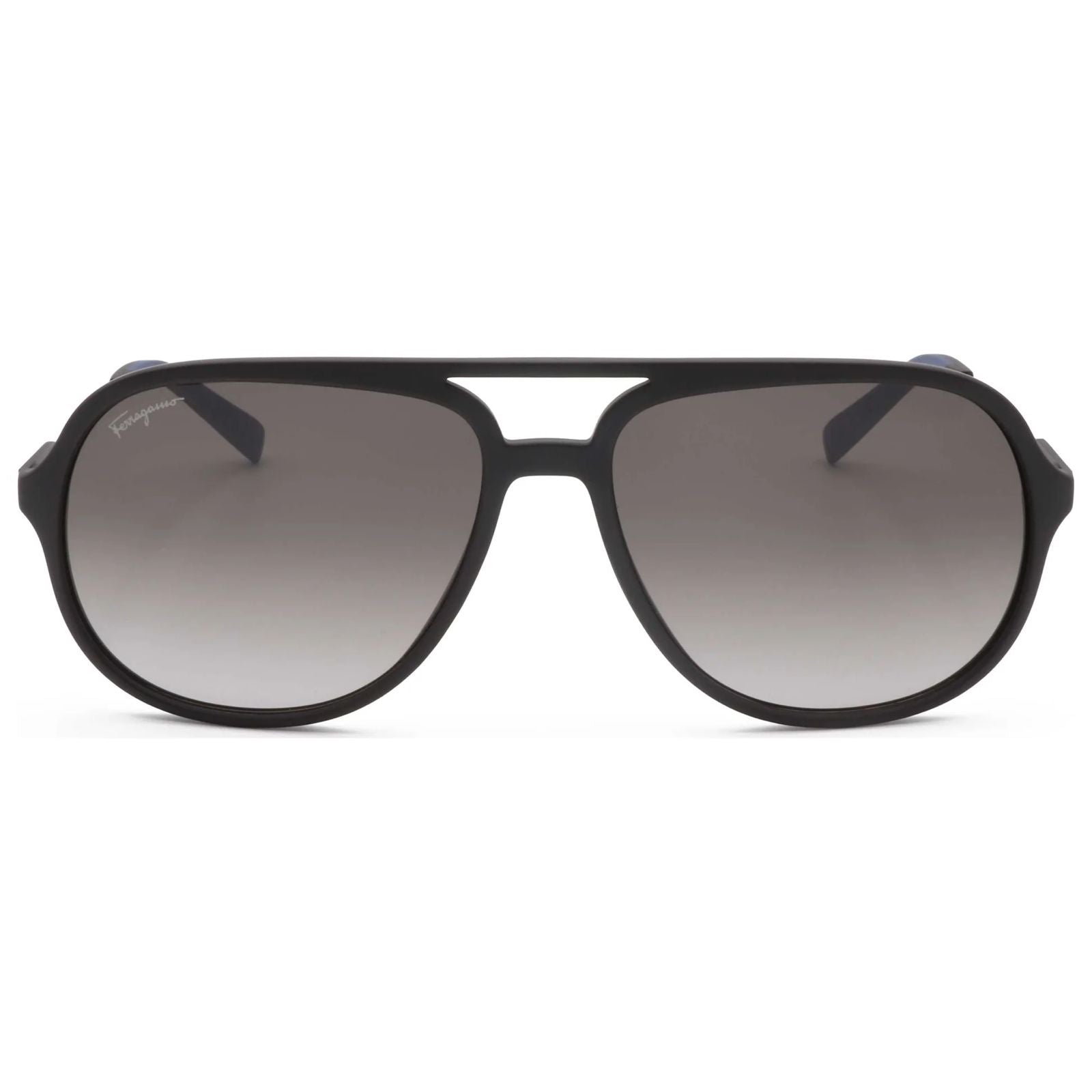 Salvatore Ferragamo Pilot Sun - Black & Grey Gradient