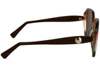 Longchamp Square Oversize Sun - Brown