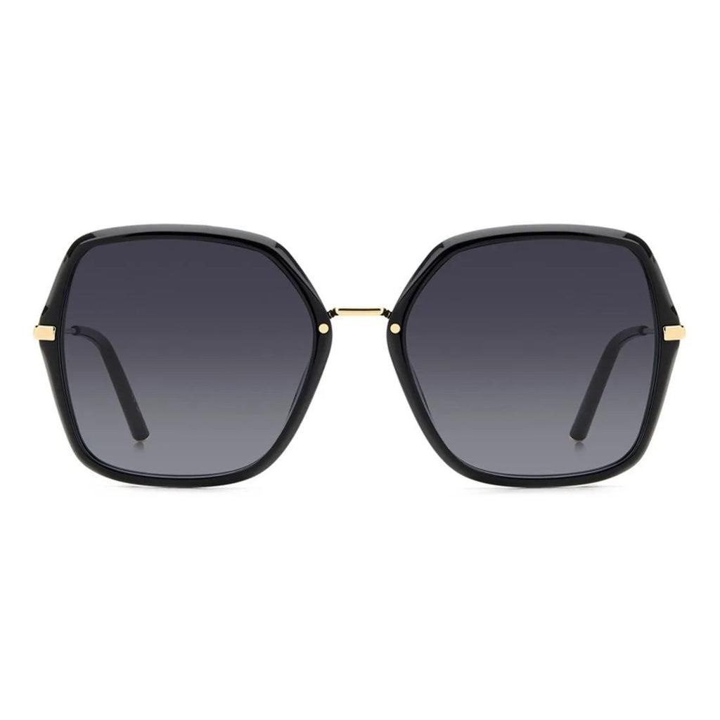 Carolina Herrera Oversize Sun - Black & Gold