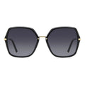 Carolina Herrera Oversize Sun - Black & Gold