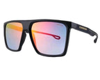Carrera Square Sunglasses - Blue and Red Mirror