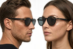Carrera Polarized Grey Oval Sunglasses