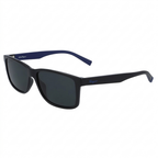 Ferragamo Rectangular Sun - Dark Grey and Navy Blue