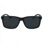 Ferragamo Rectangular Sun - Dark Grey and Navy Blue