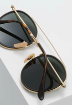 Ray Ban Double Bridge Sun - Gold & Tortoise
