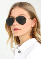 Ray Ban Aviator Sun - Black