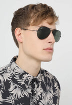 Ray Ban Aviator Sun - Black