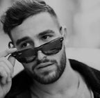 Ray Ban Wayfarer Polished Sun - Striped Havana