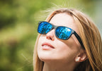 Ray Ban New Wayfarer Flash Sun - Black & Blue