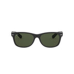 Ray Ban New Wayfarer Sun - Black Matte