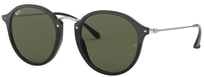 Ray Ban Fleck Sun - Black & Silver