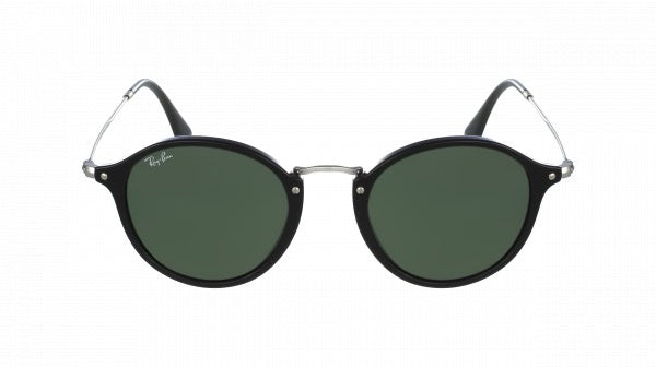 Ray Ban Fleck Sun - Black & Silver
